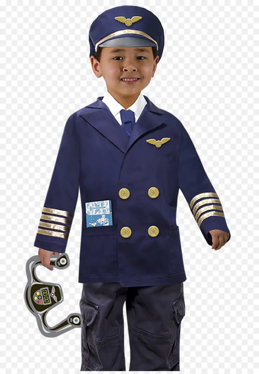 Piloto Infantil，Uniforme PNG