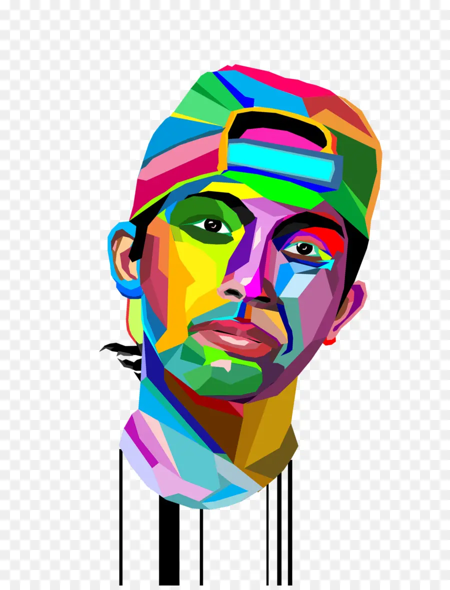 Wedha Wpap Wedha Del Pop Art Retrato Pop Art Asli Indonesia，Arte PNG