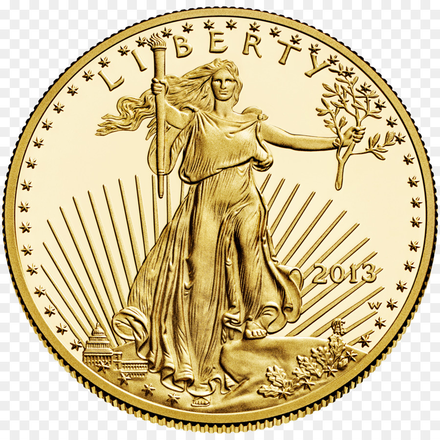 American Gold Eagle，Oro PNG