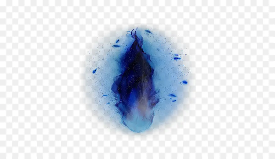 Llama Azul，Fuego PNG