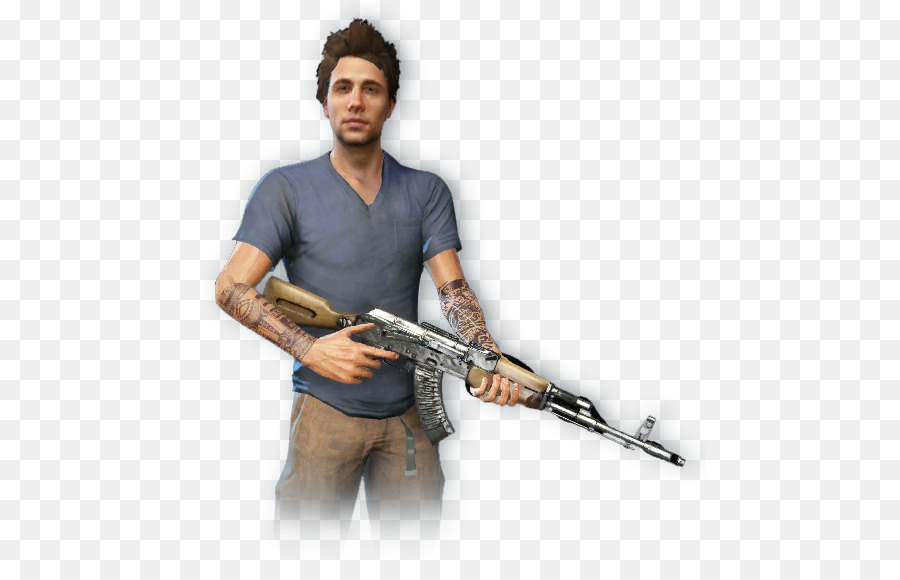 Personaje Con Pistola，Arma PNG