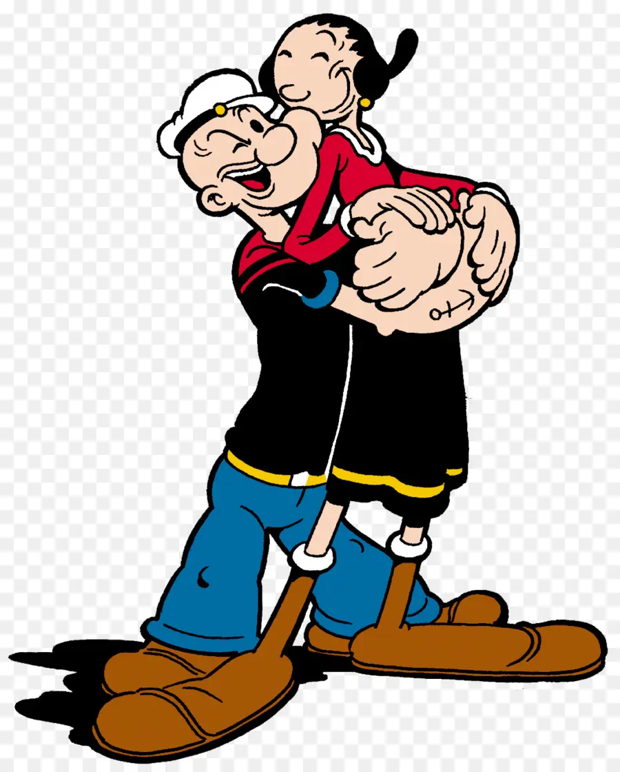 Olive Oyl，Bluto PNG