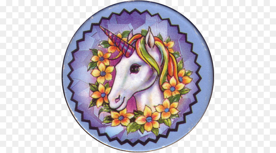 Unicornio，Flores PNG