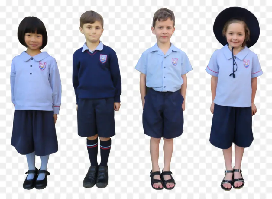 Niños Con Uniformes Escolares，Estudiantes PNG