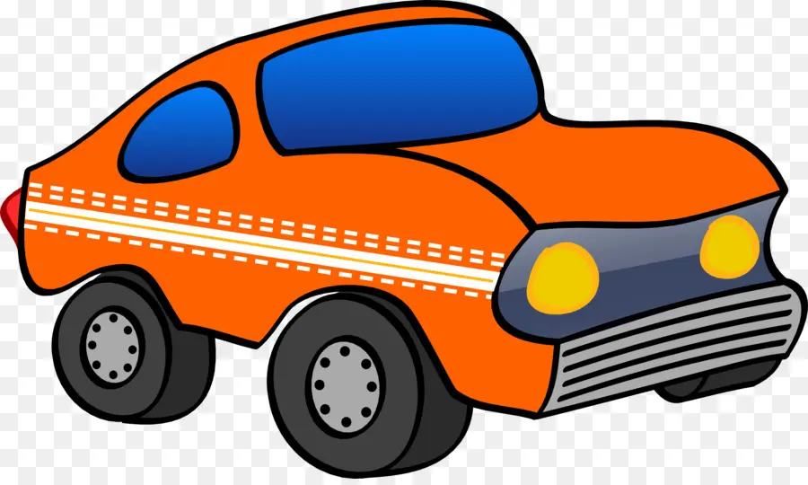 Coche Naranja，Automóvil PNG