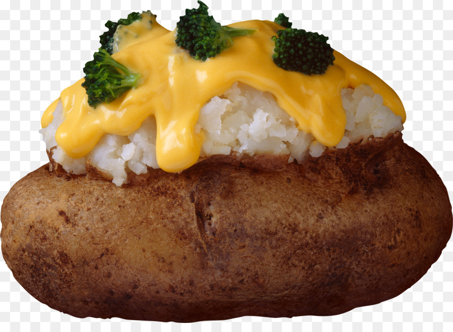 Patata Al Horno Con Queso，Bocadillo PNG