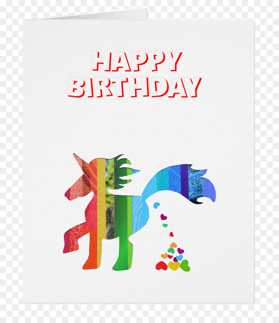 Tarjeta De Cumpleaños，Unicornio PNG