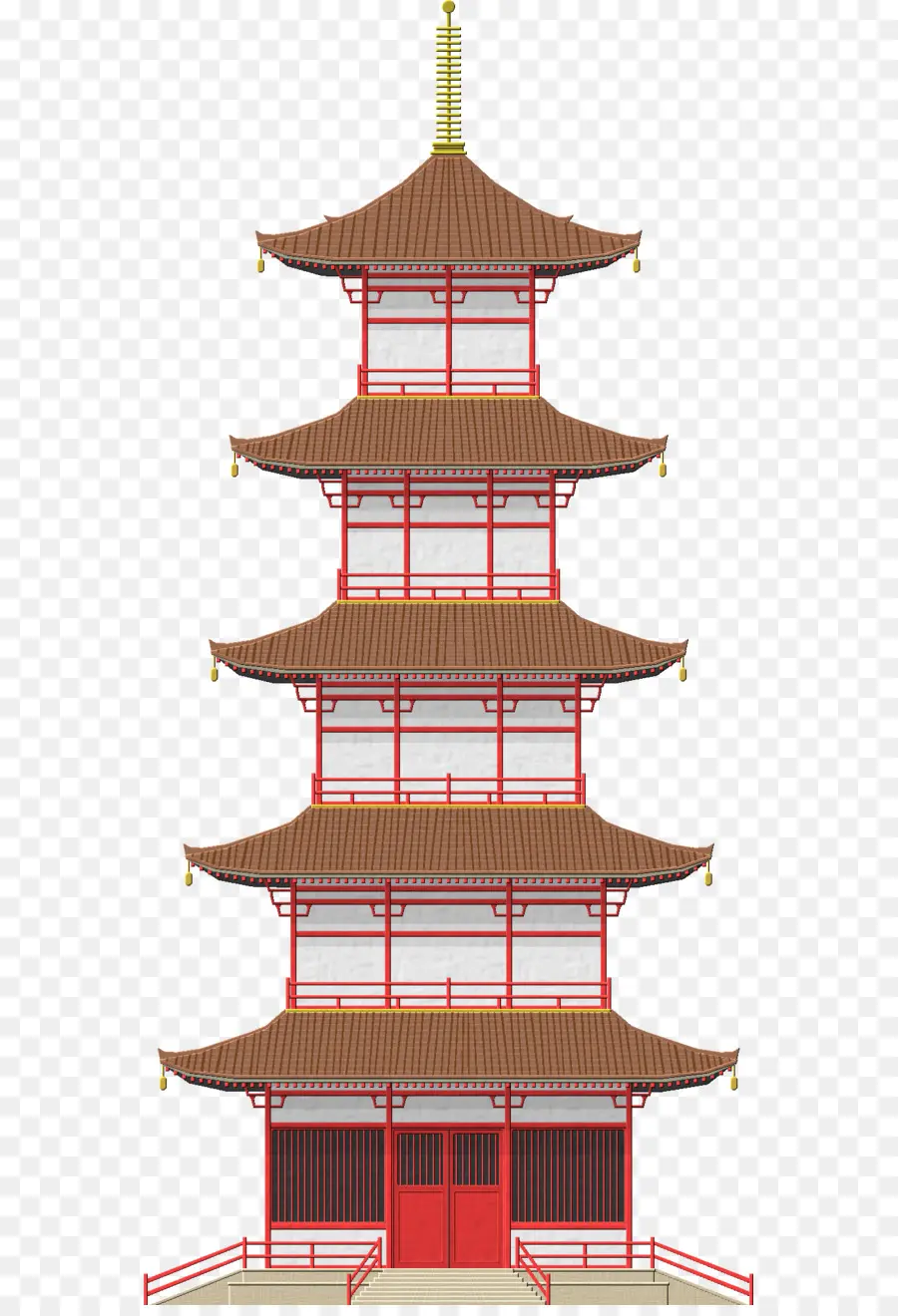 Japón，Pagoda Gigante De Ganso Salvaje PNG
