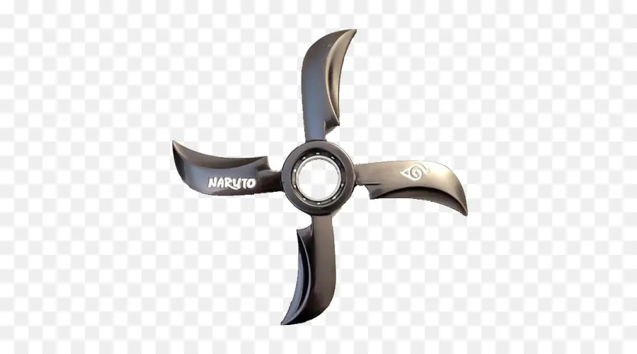 Naruto Shuriken Fidget Spinner，Animado PNG