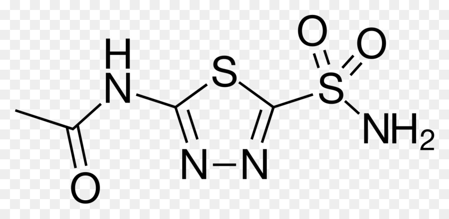 La Acetazolamida，Inhibidor De La Anhidrasa Carbónica PNG