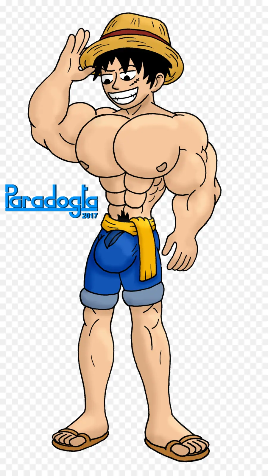 Hombre Musculoso，Dibujos Animados PNG