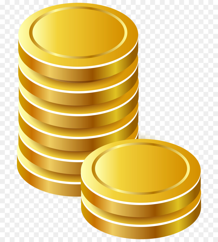 Monedas De Oro，Dinero PNG