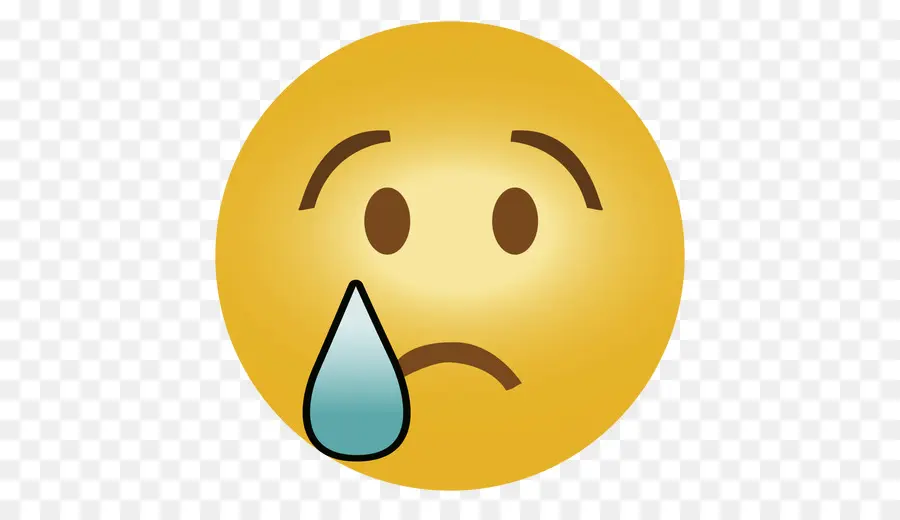 Emoji Triste，Llanto PNG