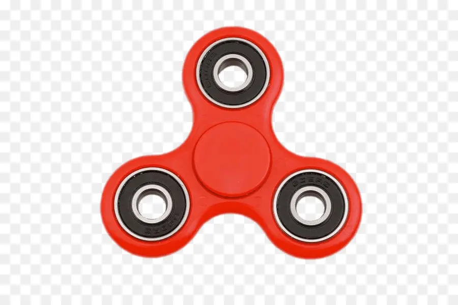 Fidget Spinner，Rojo Fidget Spinner PNG