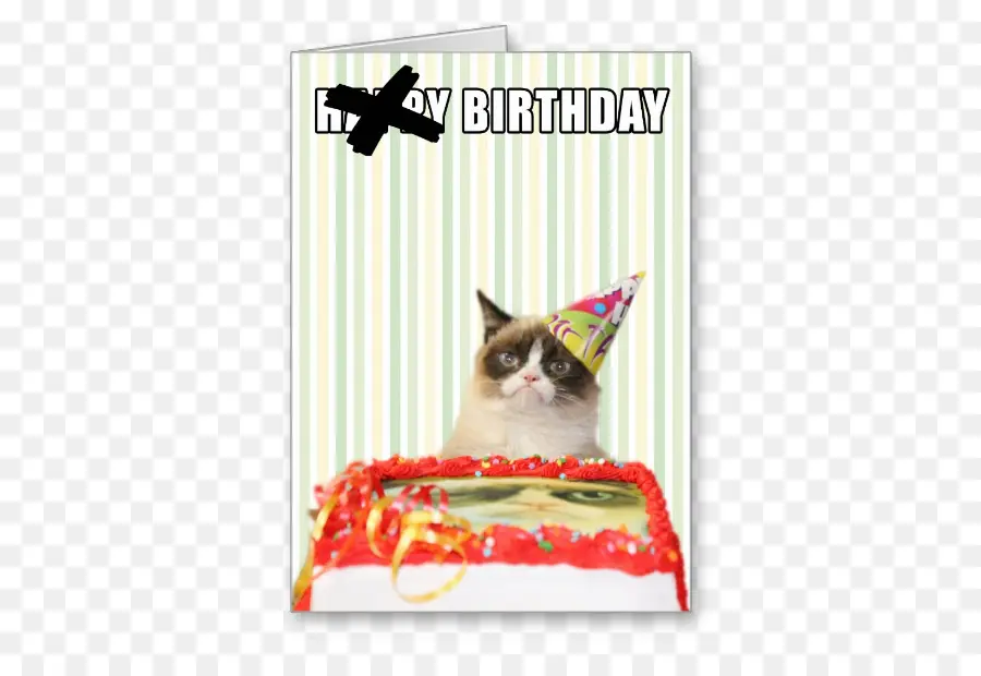 Gato Gruñón，Cumpleaños PNG