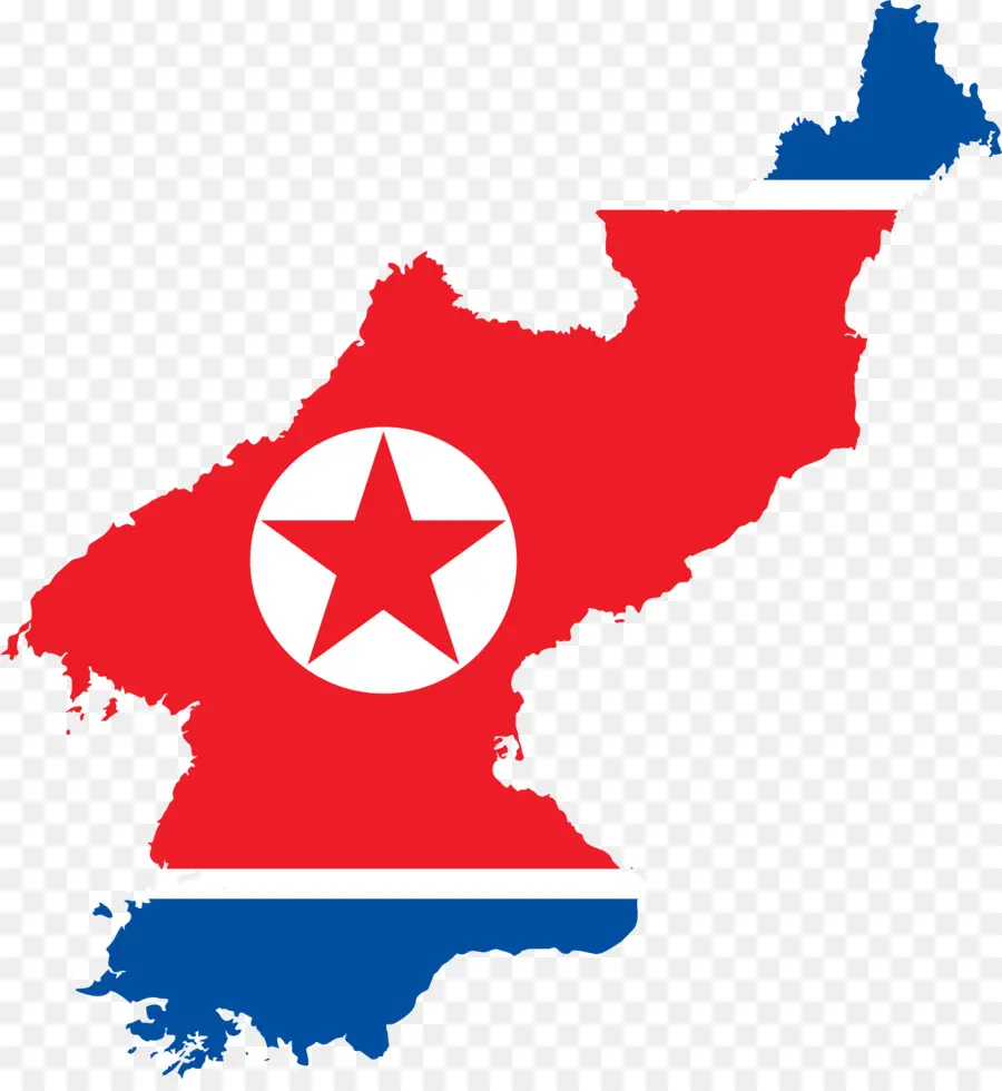 Corea Del Norte，Mapa PNG