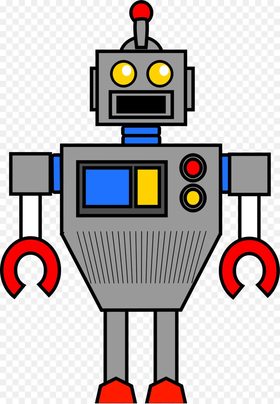 Lindo Robot，Dibujos Animados PNG