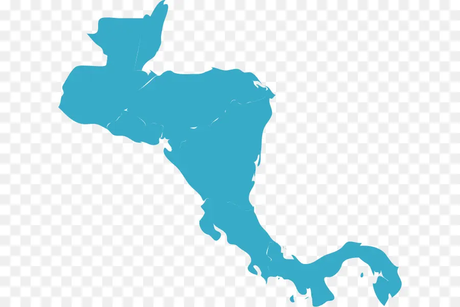 América Central，Mapa Del Vector PNG