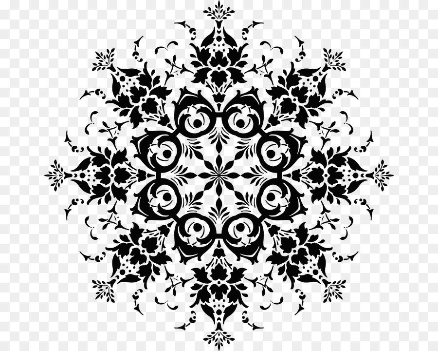 Mandala，Floral PNG