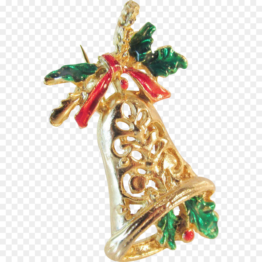 Broche De Campana De Navidad，Broche PNG