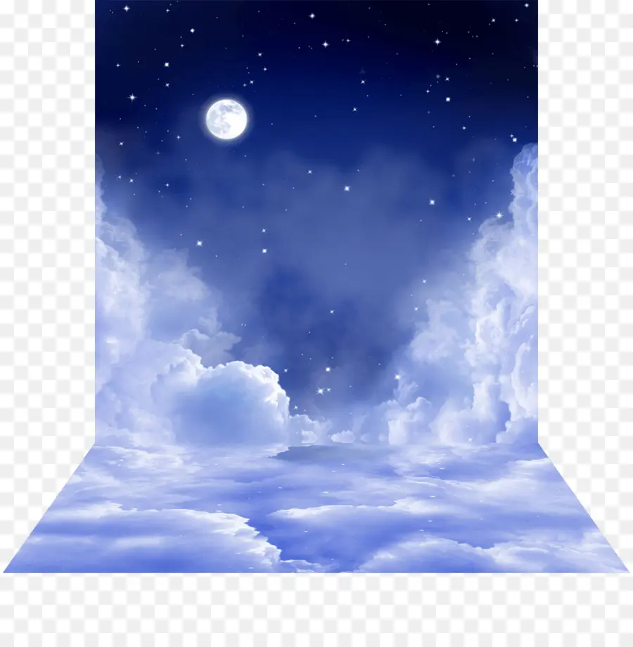 Cielo Nocturno，Luna PNG