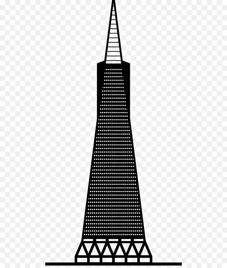 Transamerica Pyramid，San Francisco City Hall PNG