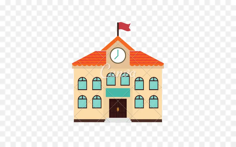 Escuela，Reloj PNG