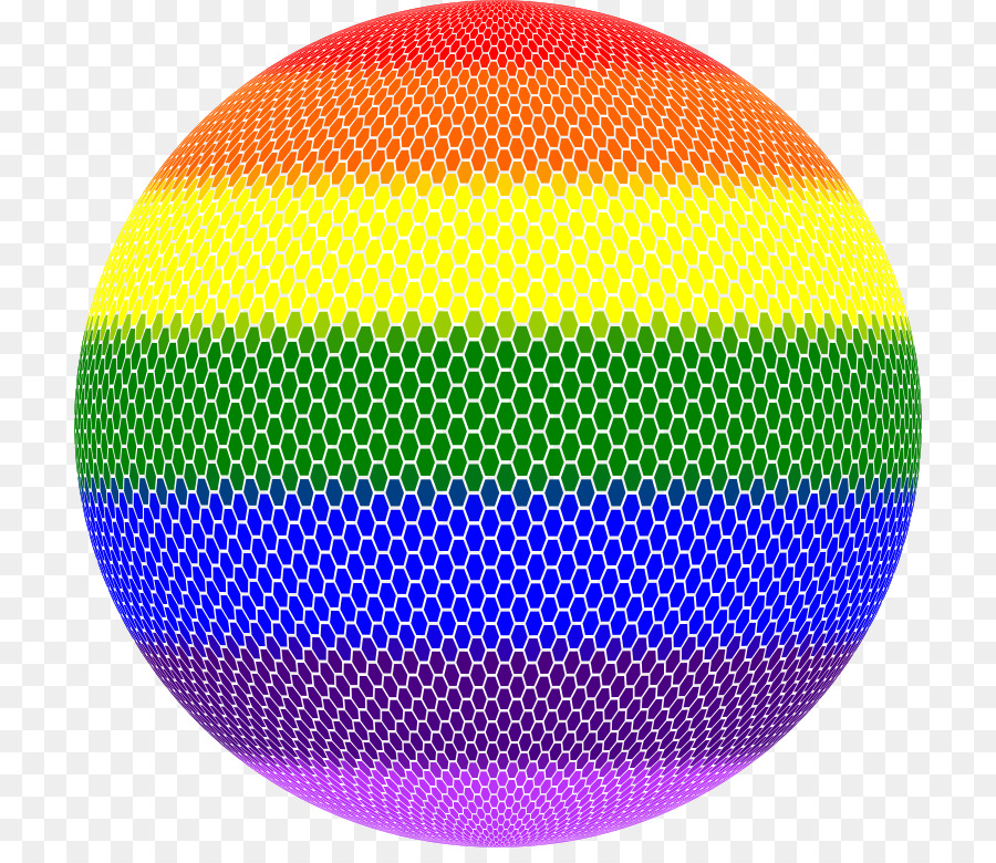 Esfera Arcoiris，Vistoso PNG