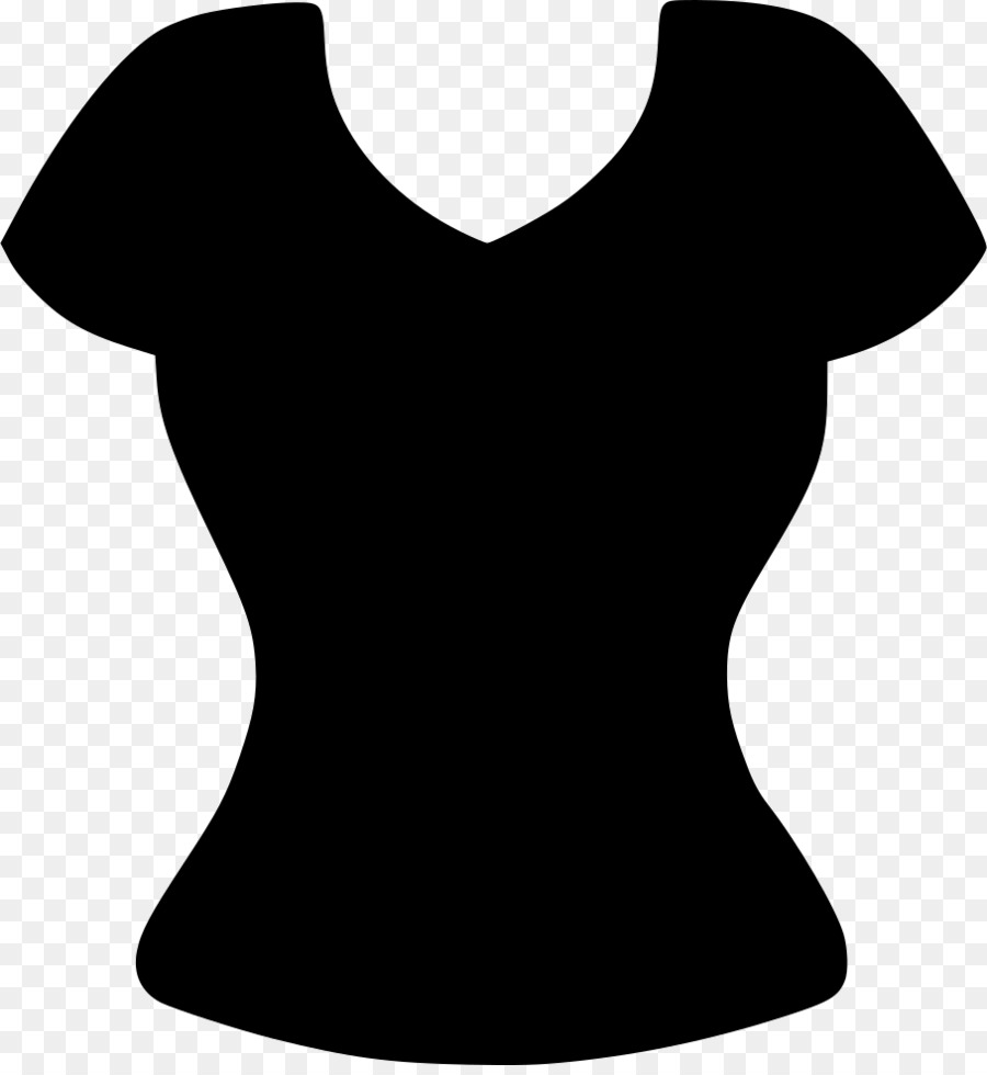 Camiseta Negra，Vestir PNG