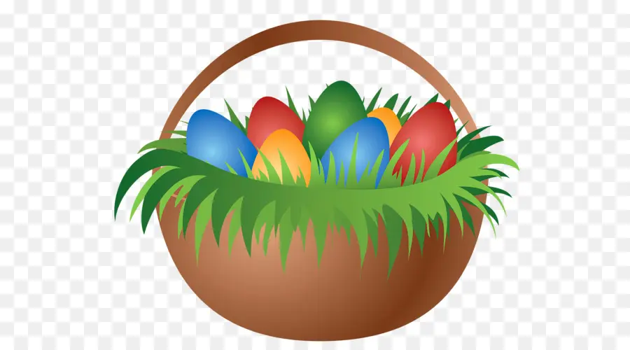 Conejito De Pascua，Canasta De Pascua PNG