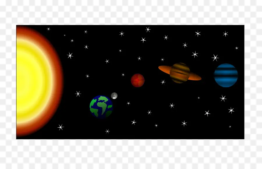 El Sistema Solar El Sistema Solar，Planeta PNG