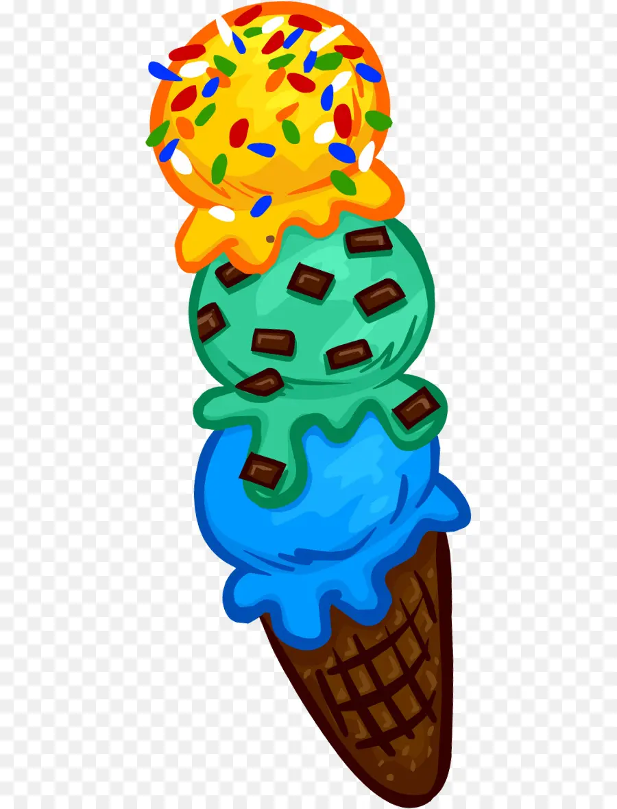 Helado，Conos De Helado PNG