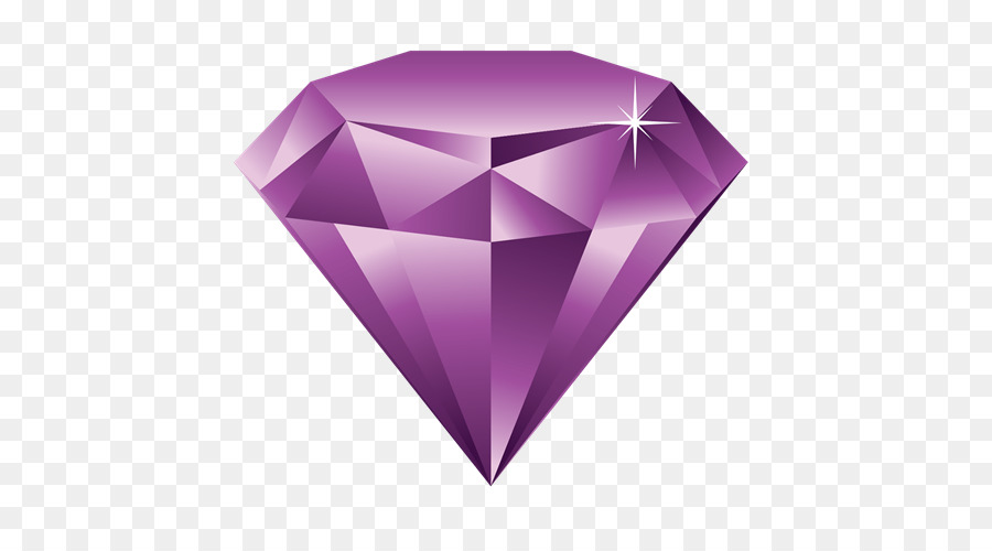 Diamante Púrpura，Joyas PNG