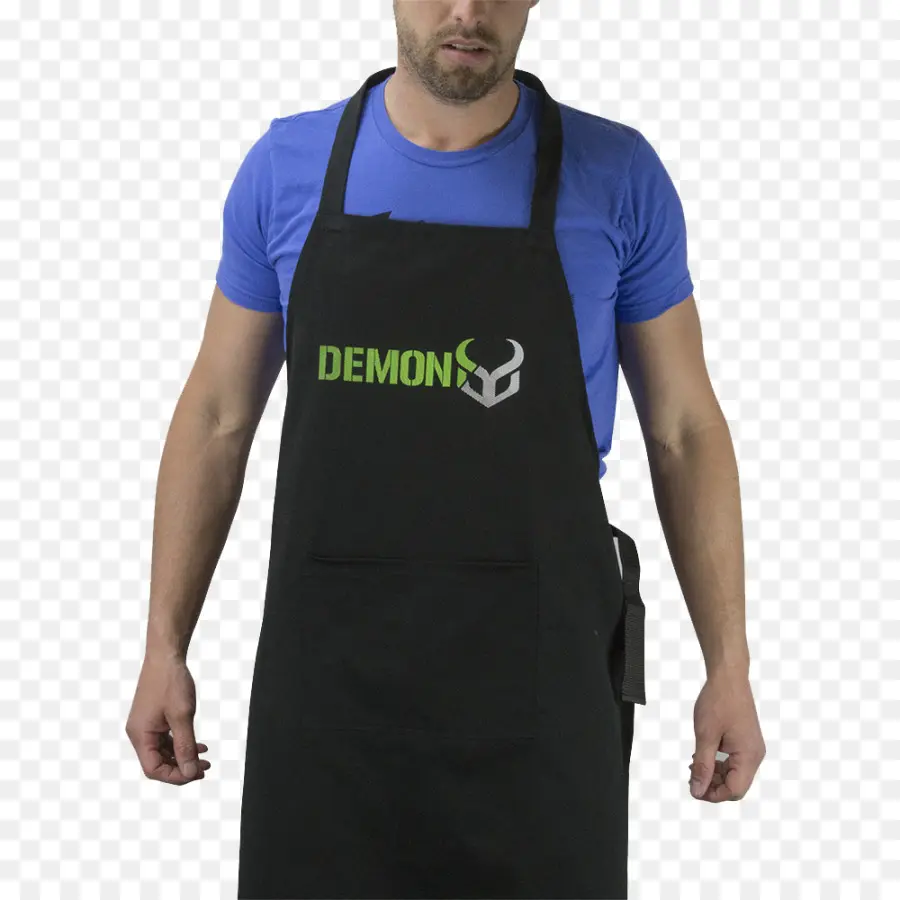 Delantal Negro Con Logo，Cocina PNG