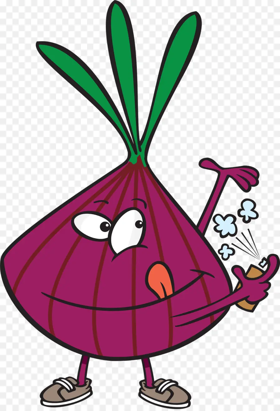 Cebolla Morada，Dibujos Animados PNG