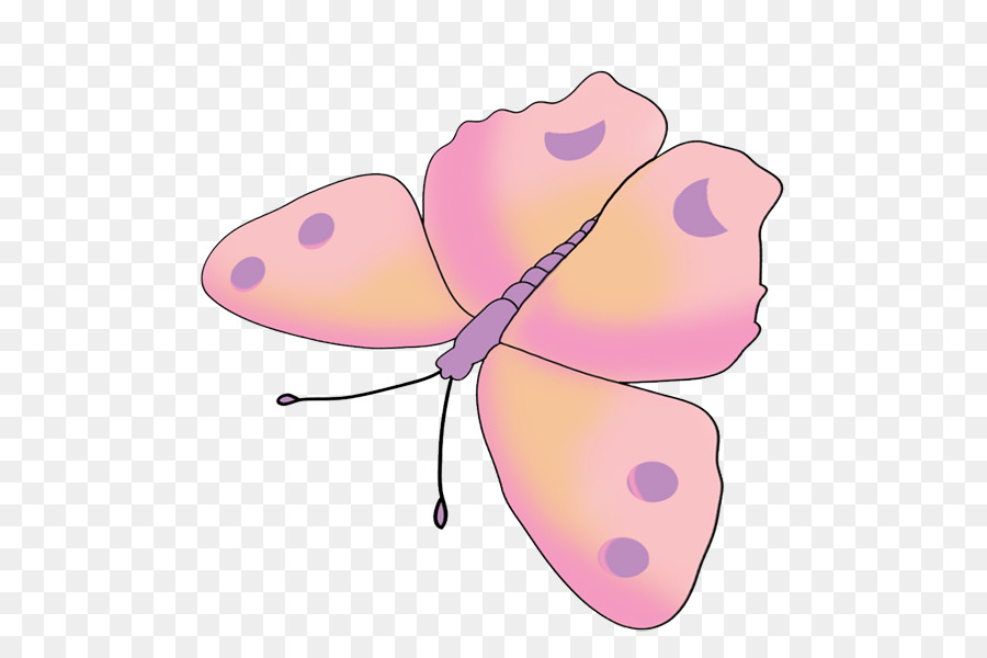 Mariposa Rosa，Lindo PNG