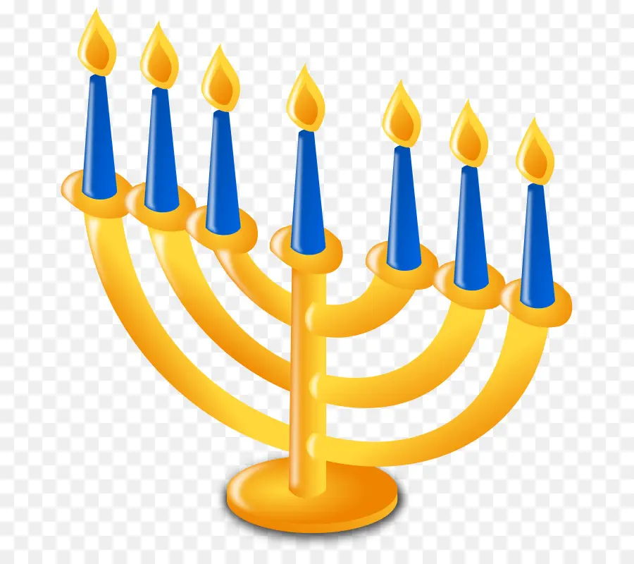 Hanukkah，Menorah PNG