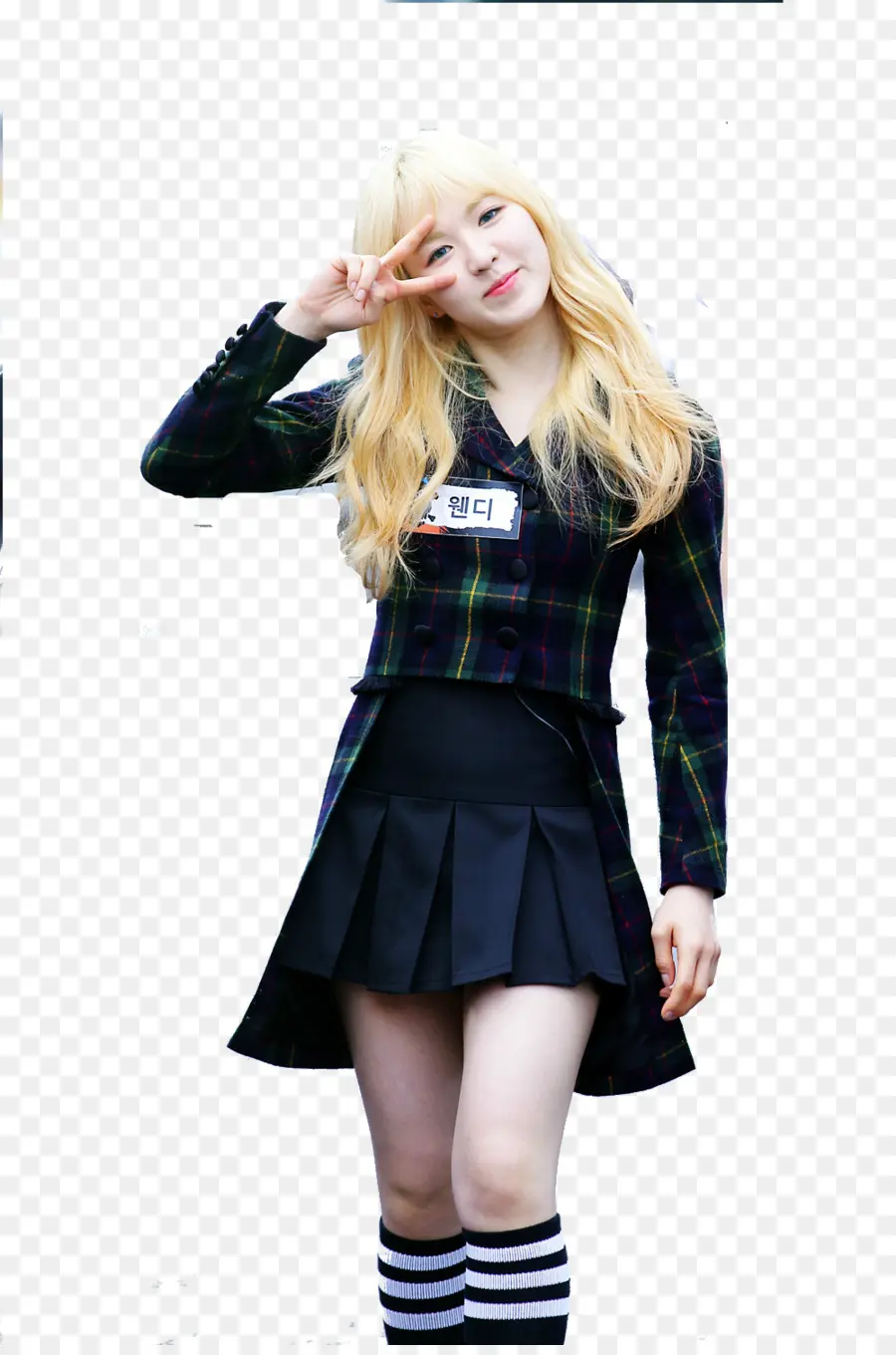 Chica Rubia，Pose PNG