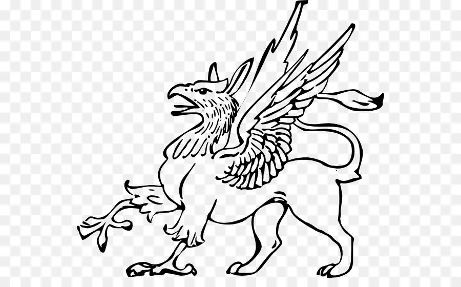 Griffin，La Heráldica PNG