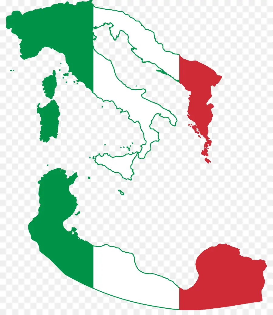 Mapa De Italia，País PNG