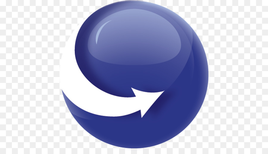 Esfera Azul Con Flecha，Globo PNG