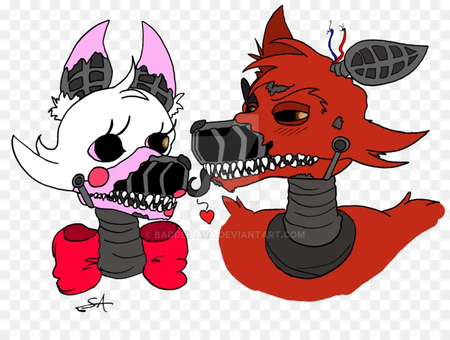 Dos Personajes Animatronicos，Astuto PNG