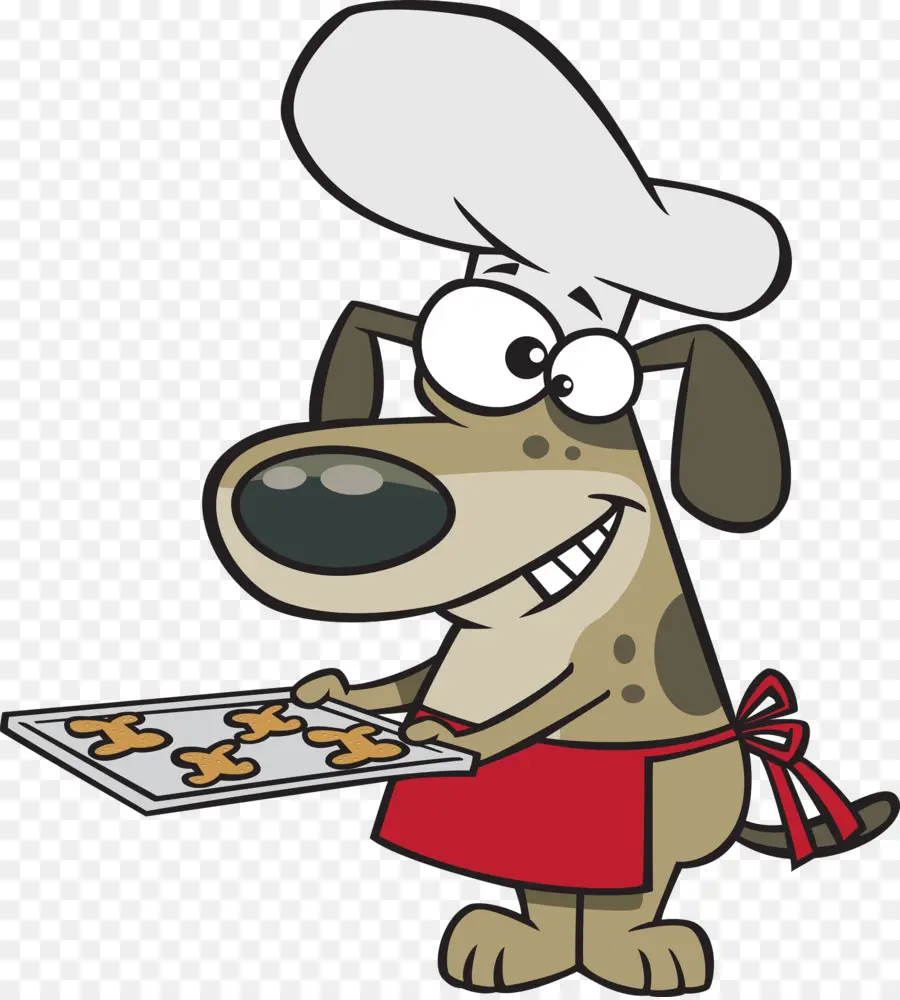 Chef De Perro De Dibujos Animados，Hornada PNG