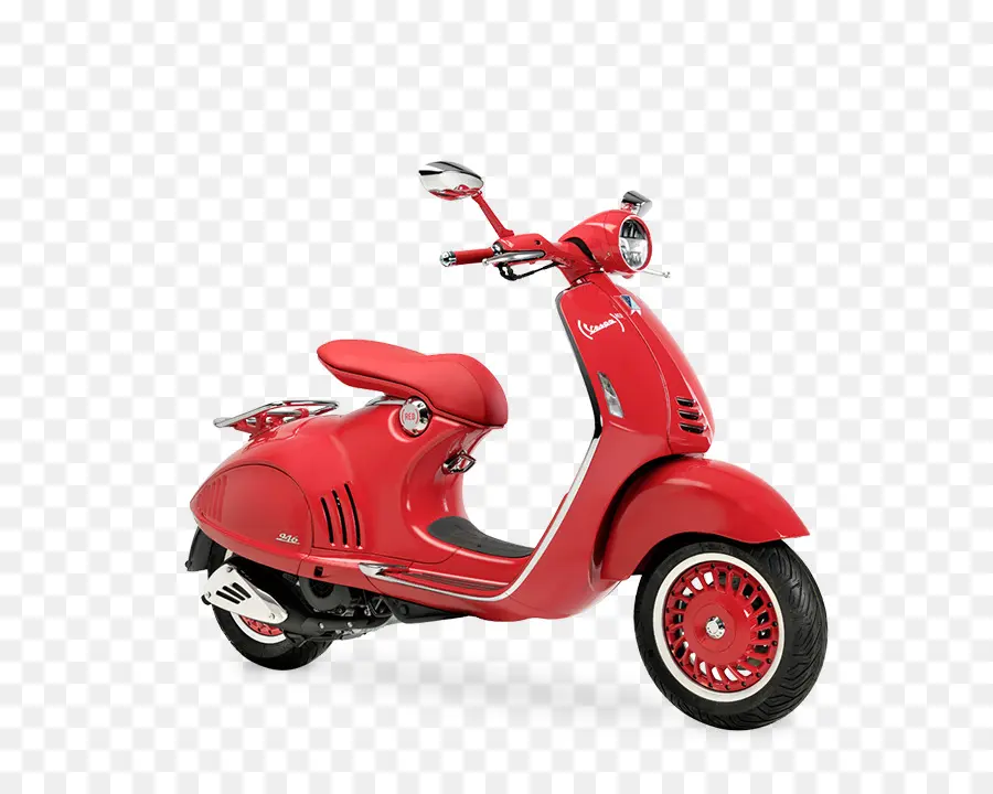 Vespa Roja，Scooter PNG