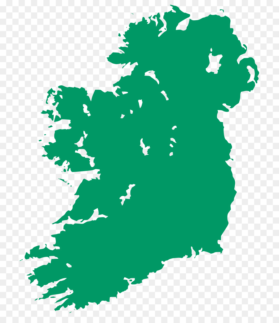 Mapa De Irlanda，País PNG