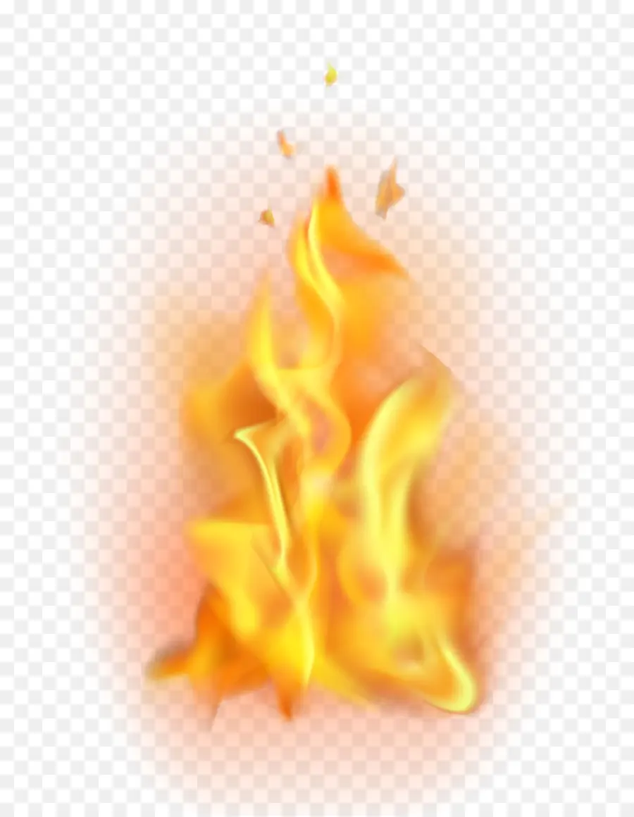 Llama，Fuego PNG