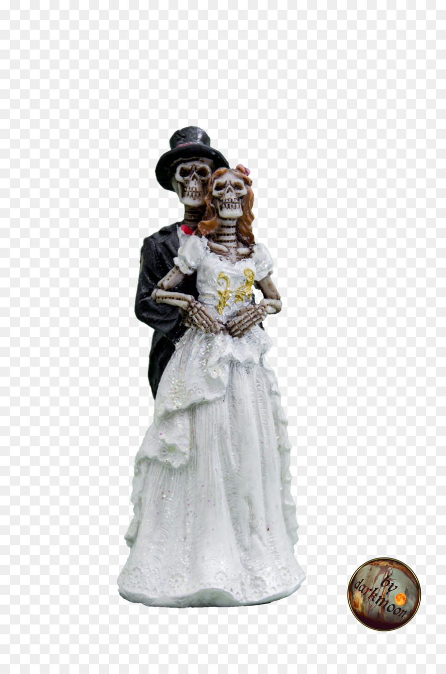 Pareja Esqueleto，Boda PNG