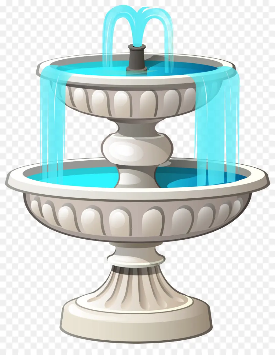 Fuente De Dibujos Animados，Agua PNG