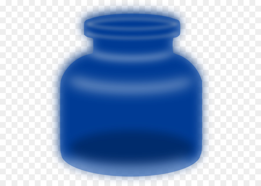 Botella，Azul PNG