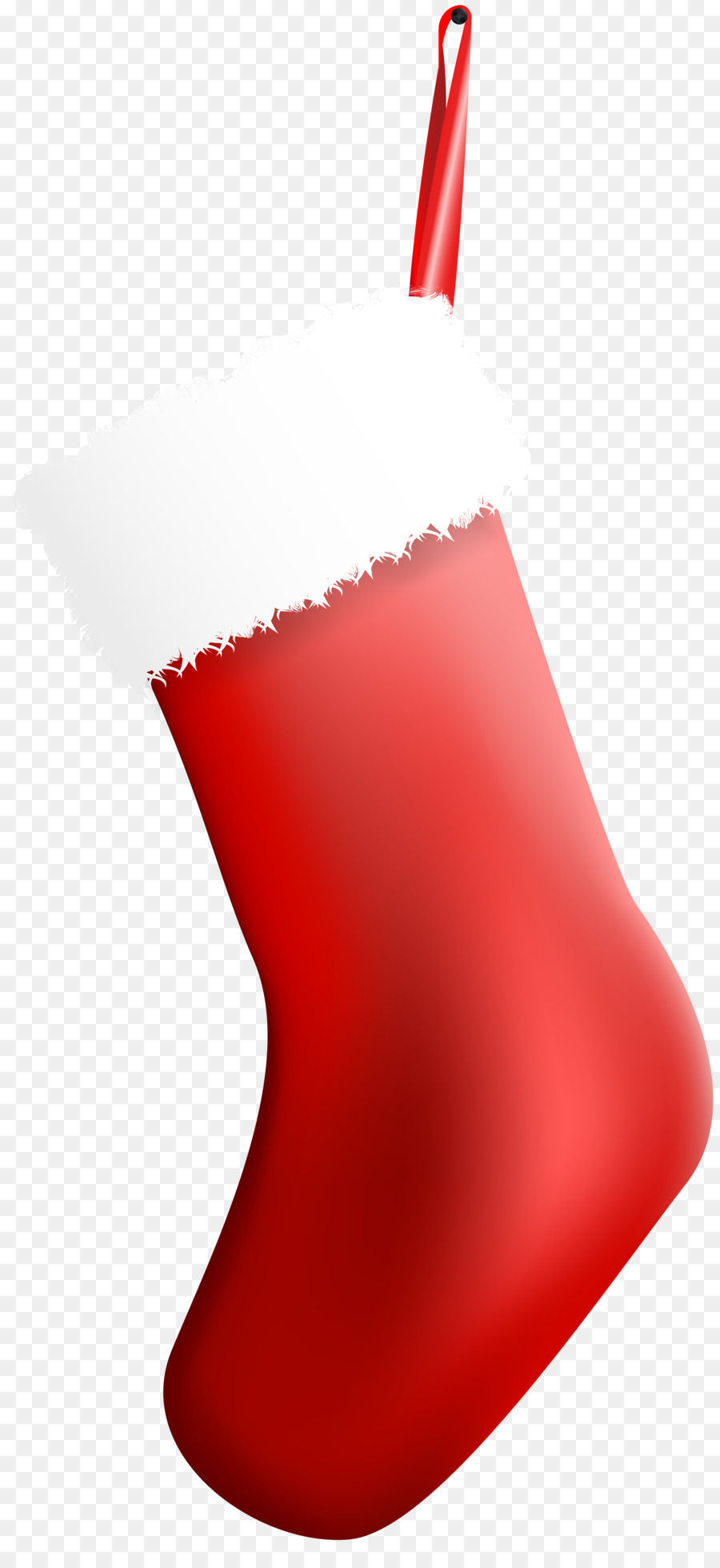 Calcetín Navideño Rojo，Navidad PNG